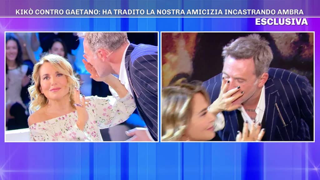 Barbara d'Urso e Filippo Nardi