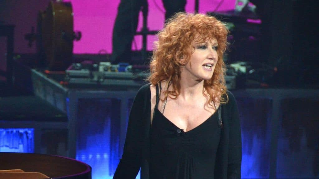 Fiorella Mannoia sul palco