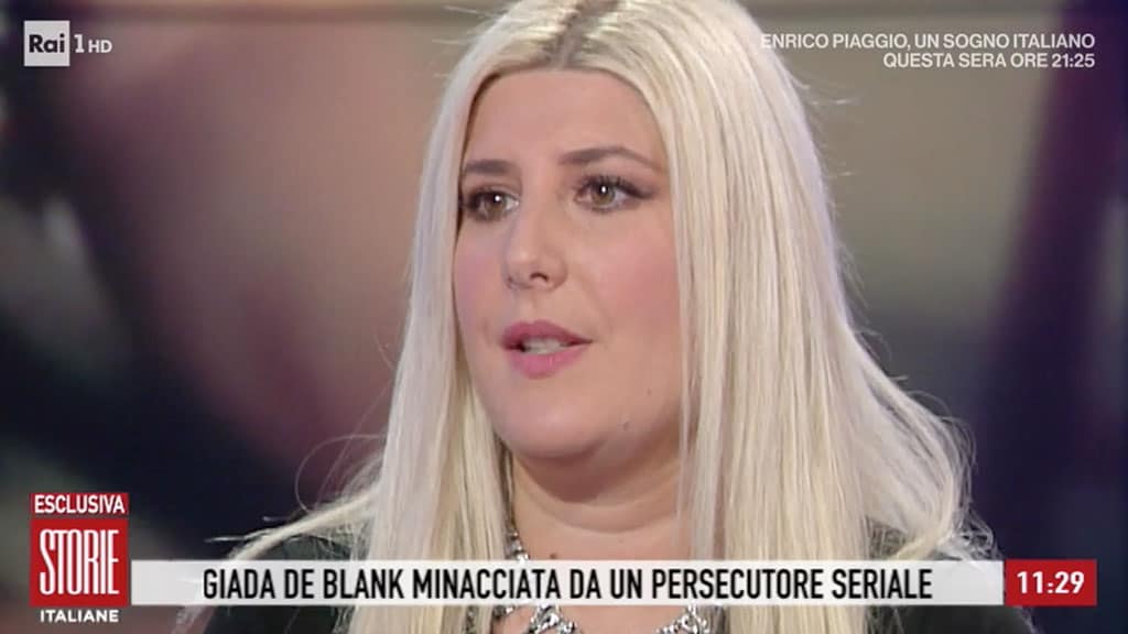 Primo piano di Giada De Blanck