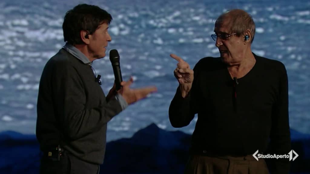 Gianni Morandi e Adriano Celentano