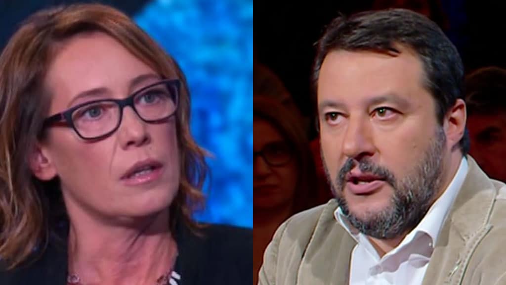 Ilaria Cucchi e Matteo Salvini