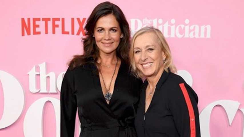 Martina Navratilova e Julia Lemigova