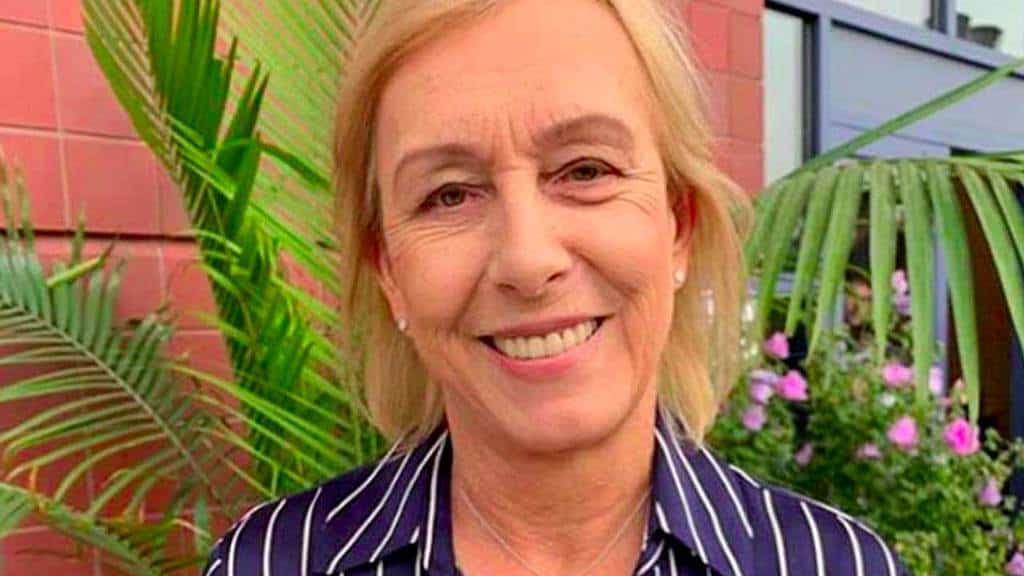 Martina Navratilova oggi