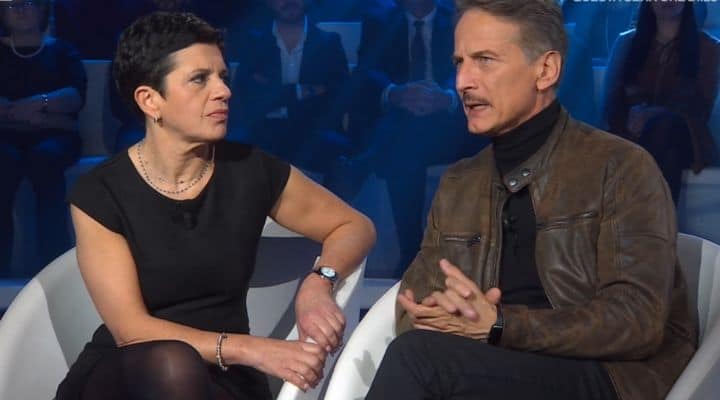 cesare bocci e daniela spada a domenica in