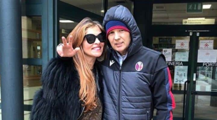 Sinisa Mihajlovic e Arianna Rapaccioni