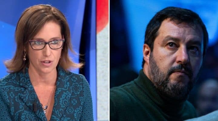 Ilaria Cucchi e Matteo Salvini