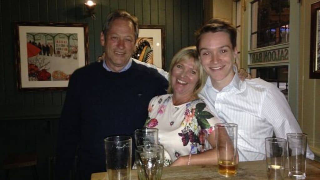 Tom con la famiglia