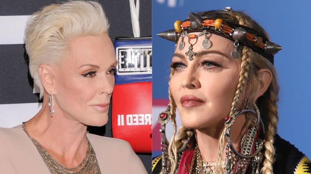 brigitte nielsen e madonna