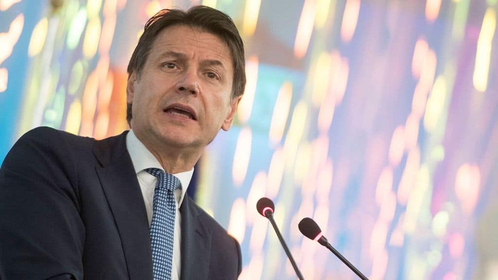 Il presidente del consiglio Giuseppe Conte