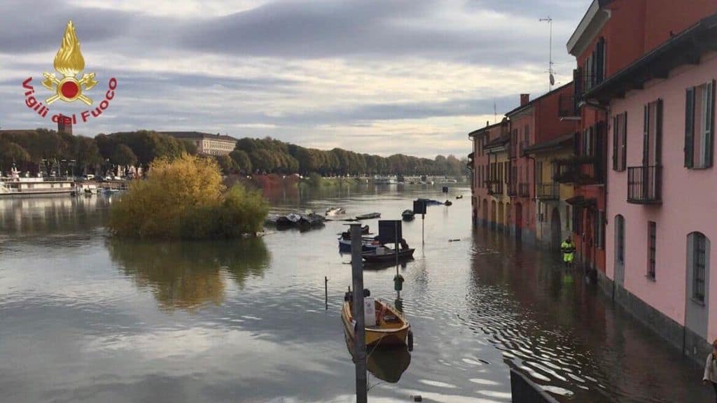esondazione del Ticino
