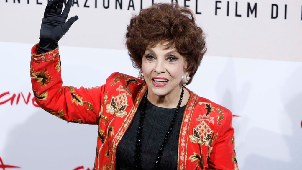 gina lollobrigida sul red carpet