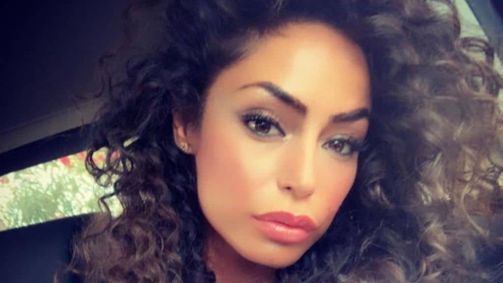 Raffaella Fico in primo piano