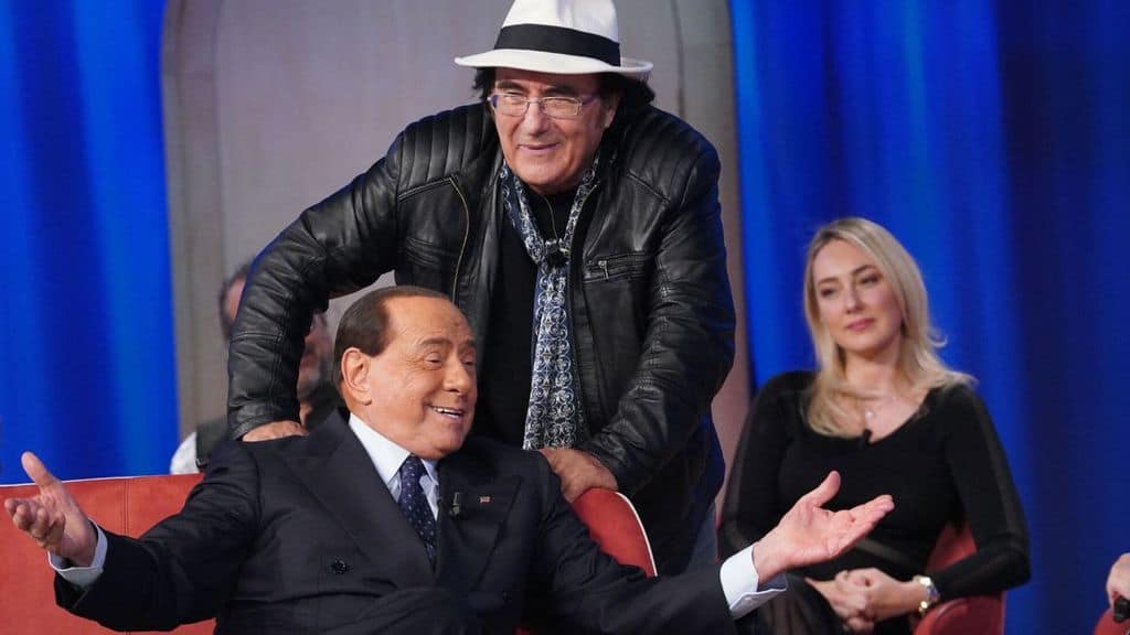 Silvio Berlusconi e Al Bano