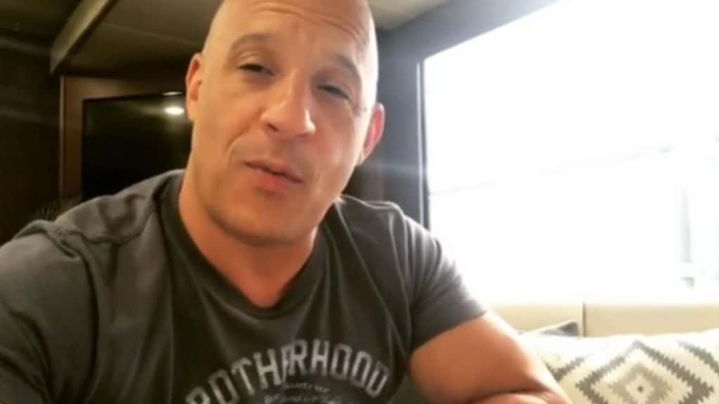Vin Diesel in primo piano