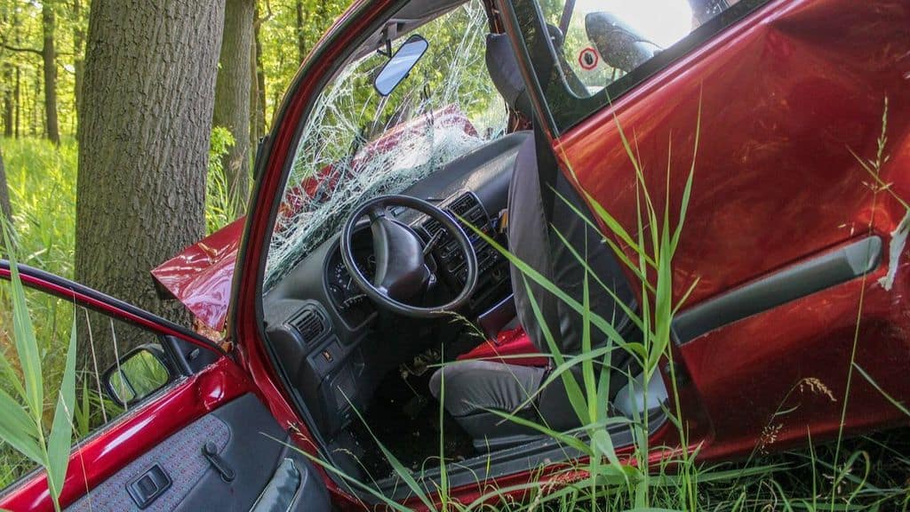 Auto incidentata, immagine di repertorio