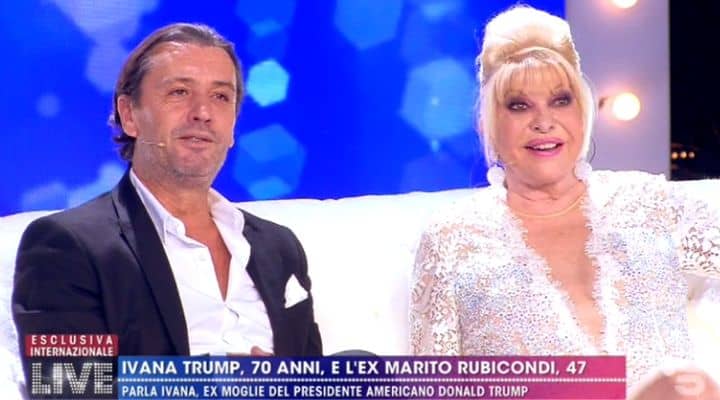 Rossano Rubicondi: nozze-bis con Ivana Trump? L'attore scioglie il dubbio