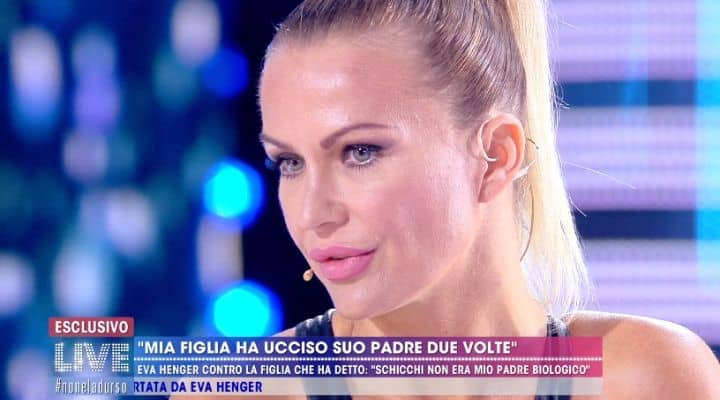 eva henger contro la figlia a live