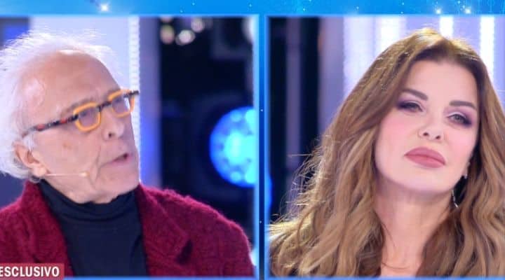 Alba Parietti contro Giampiero Mughini a Live