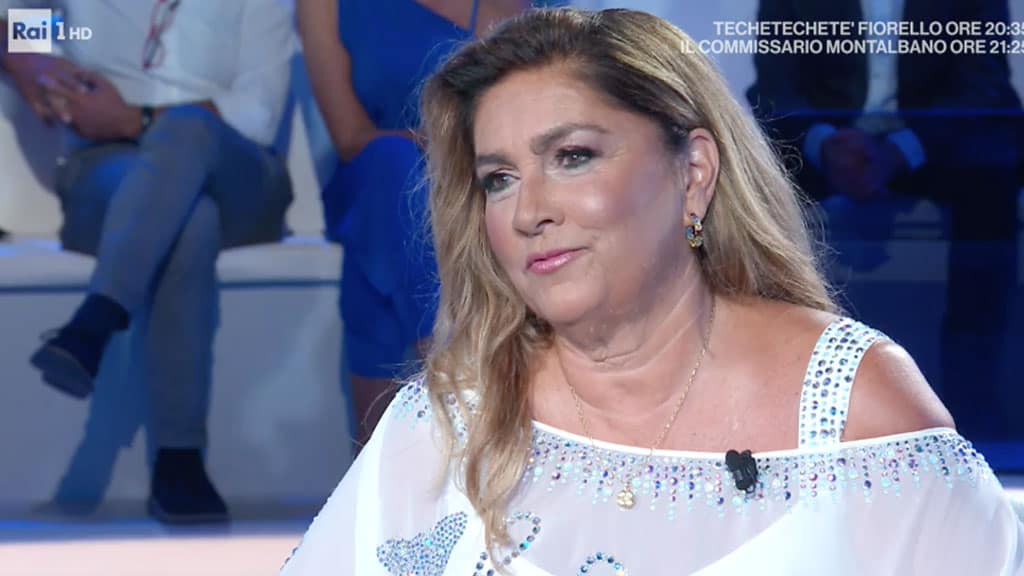 Primo piano di Romina Power