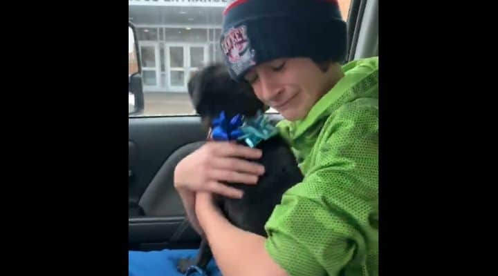Carter e il cane Piper