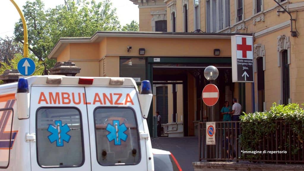 un'ambulanza