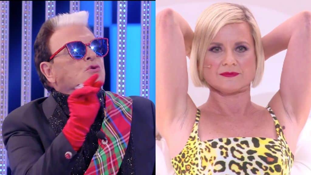 Cristiano Malgioglio e Antonella Elia