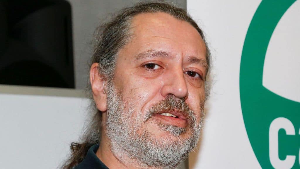 Davide Vannoni in primo piano