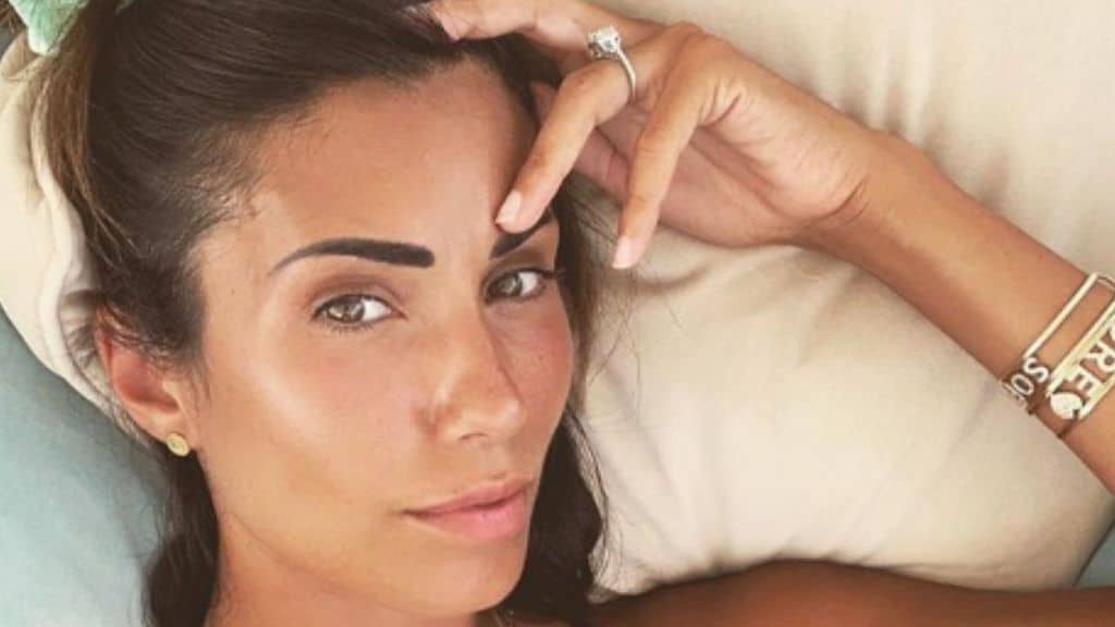 Federica Nargi festeggia il battesimo della figlia Beatrice
