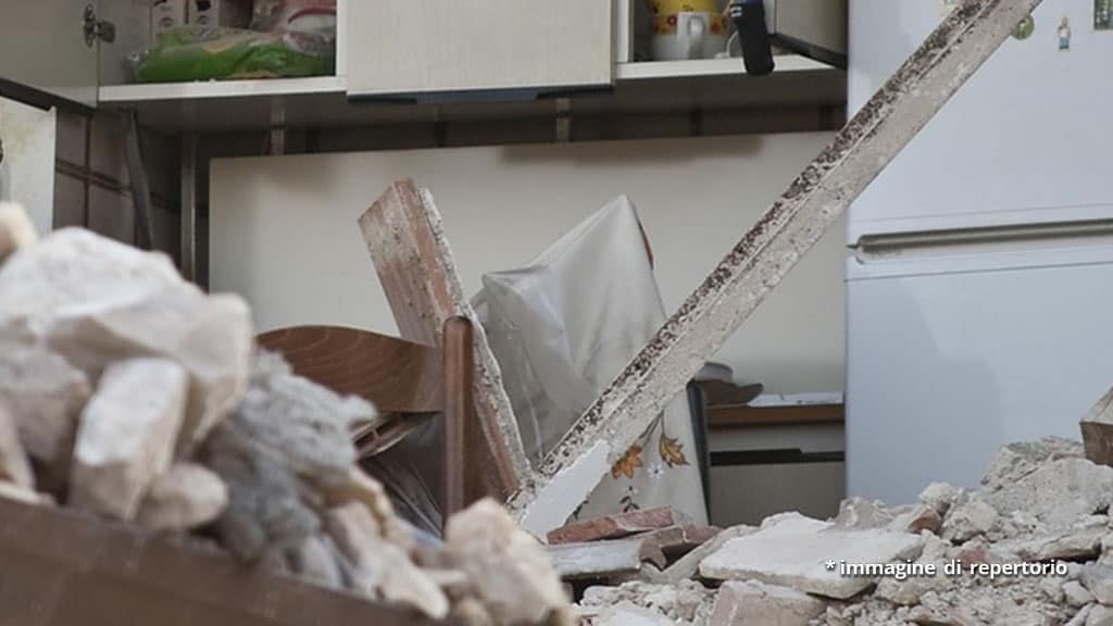 macerie di una casa