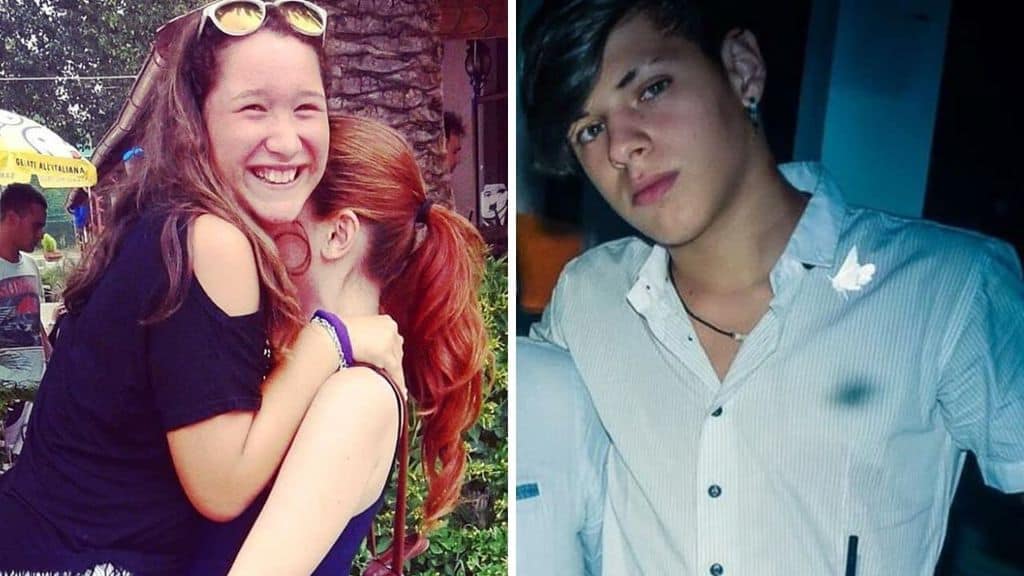 Due 16enni, Marika De Cata e Nicolò Balbiano, sono scomparsi da Alessandria 4 giorni fa. Erano insieme ad un’amica più grande, poi si son perse le tracce (Foto Facebook)