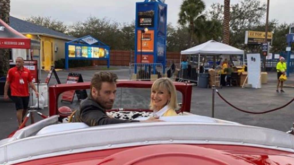 John Travolta e Olivia Newton-John insieme