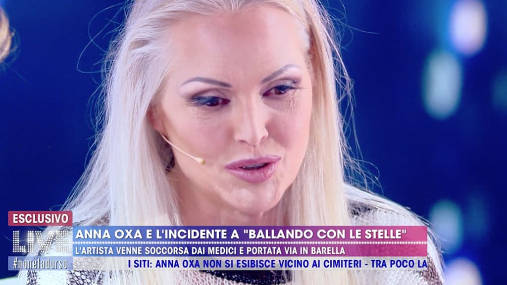 Primo piano di Anna Oxa