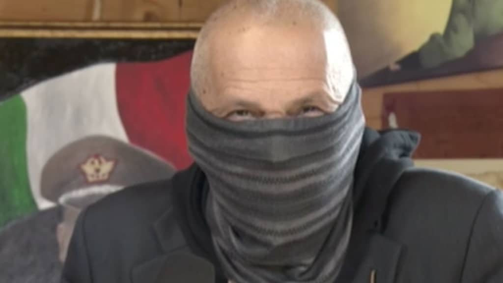 Primo piano di Capitano Ultimo