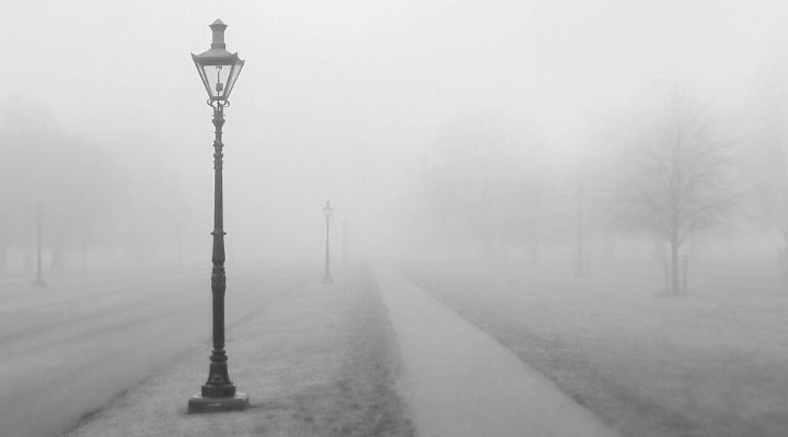 Nebbia fitta