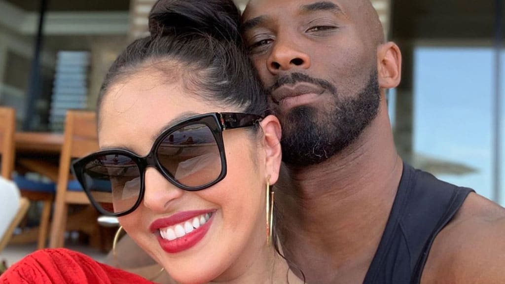 Primo piano di Vanessa Laine e Kobe Bryant