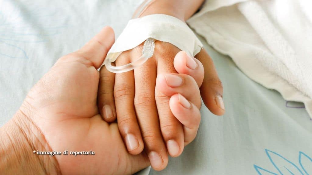 bimbo in ospedale