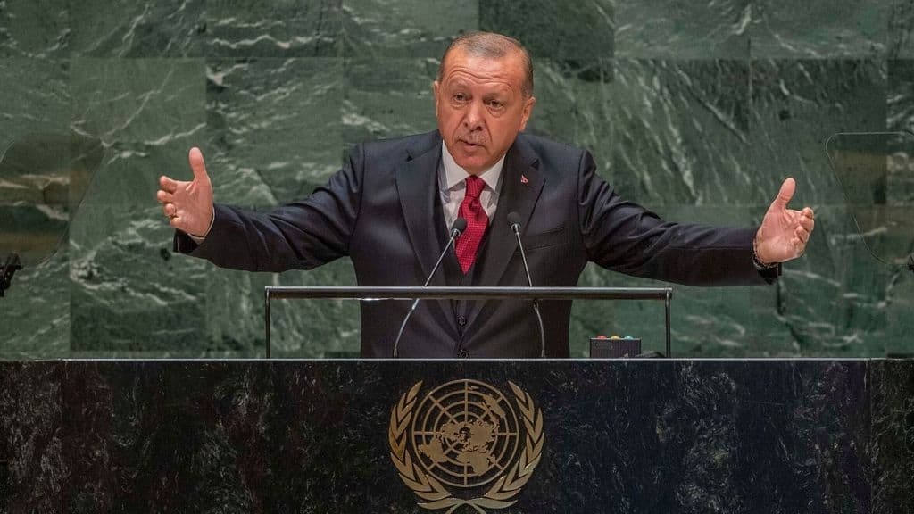 Il Presidente turco Erdogan