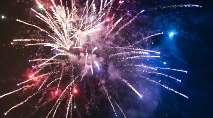 fuochi d'artificio