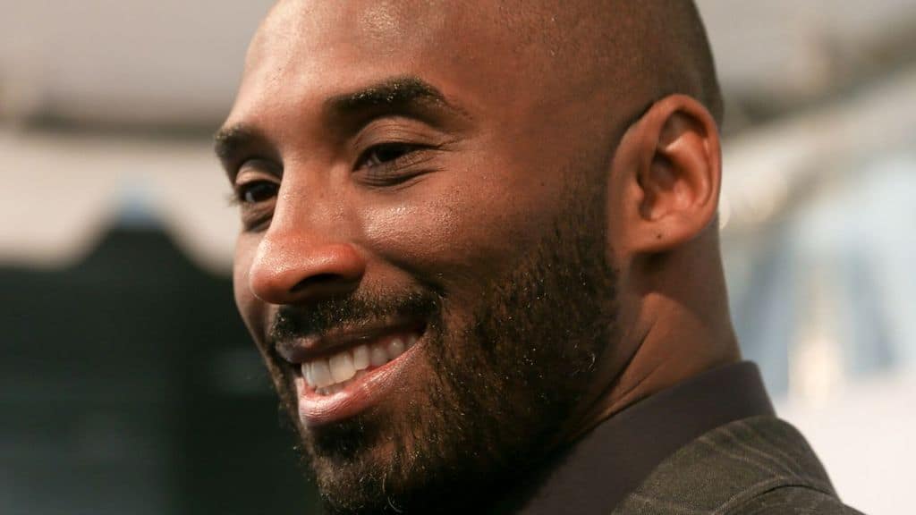 Kobe Bryant in primo piano