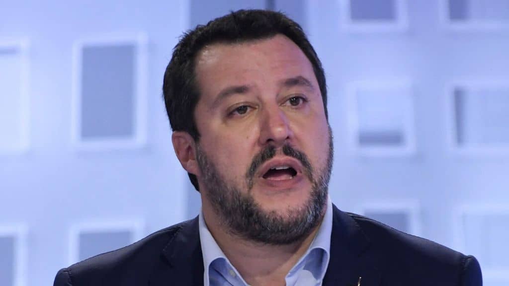 matteo salvini in primo piano