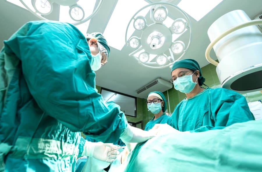 Foto scattata durante un'operazione