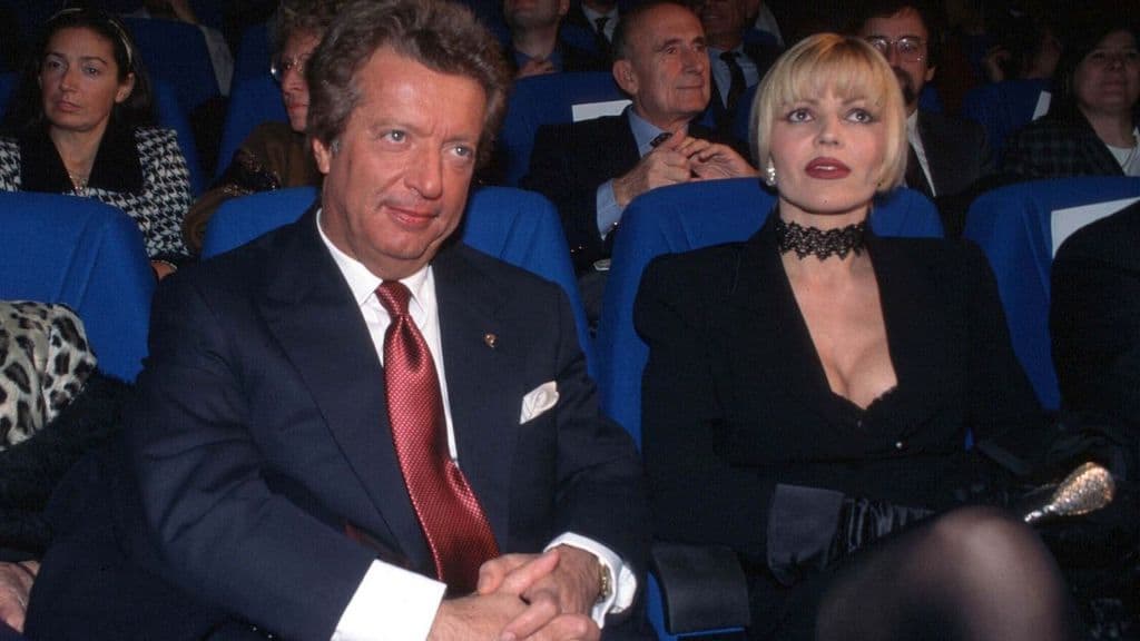Rita Rusic e Vittorio Cecchi Gori al tempo del matrimonio
