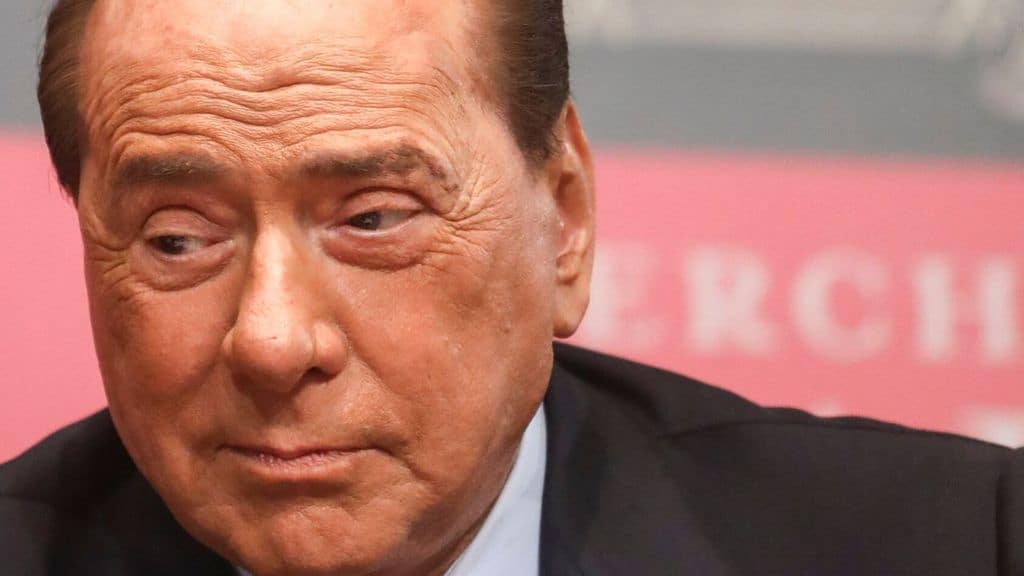 Silvio Berlusconi in primo piano
