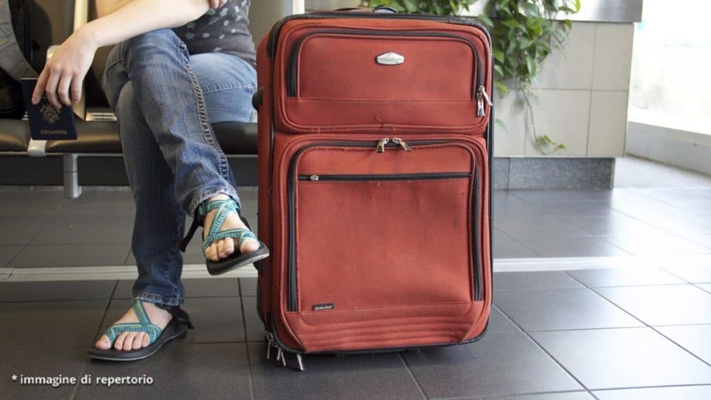 valigia aeroporto