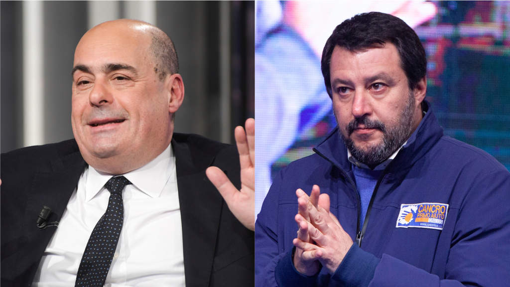 zingaretti e salvini