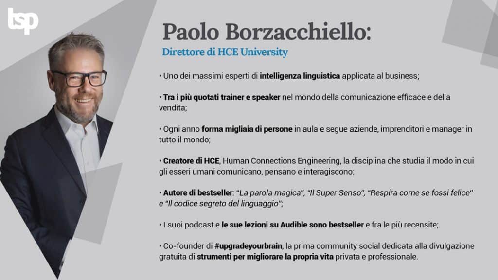 Infografica su chi è Paolo Borzacchiello 