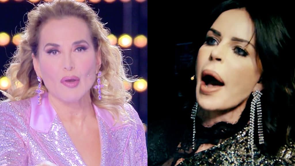 Barbara d'Urso e Nina Moric