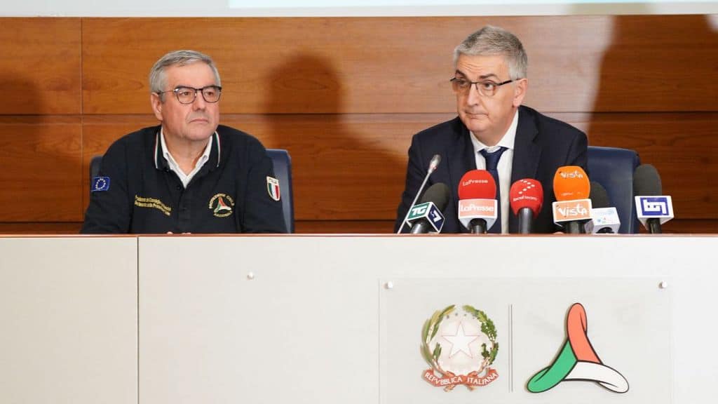 Borrelli e Brusaferro in conferenza stampa