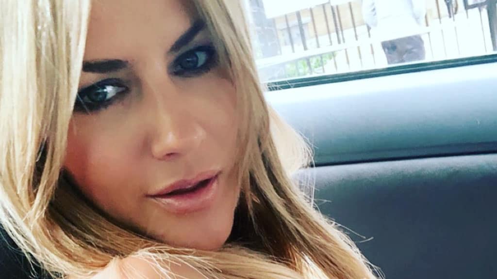 Primo piano di Caroline Flack