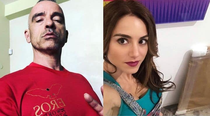 Eros Ramazzotti e Valentina Bilbao